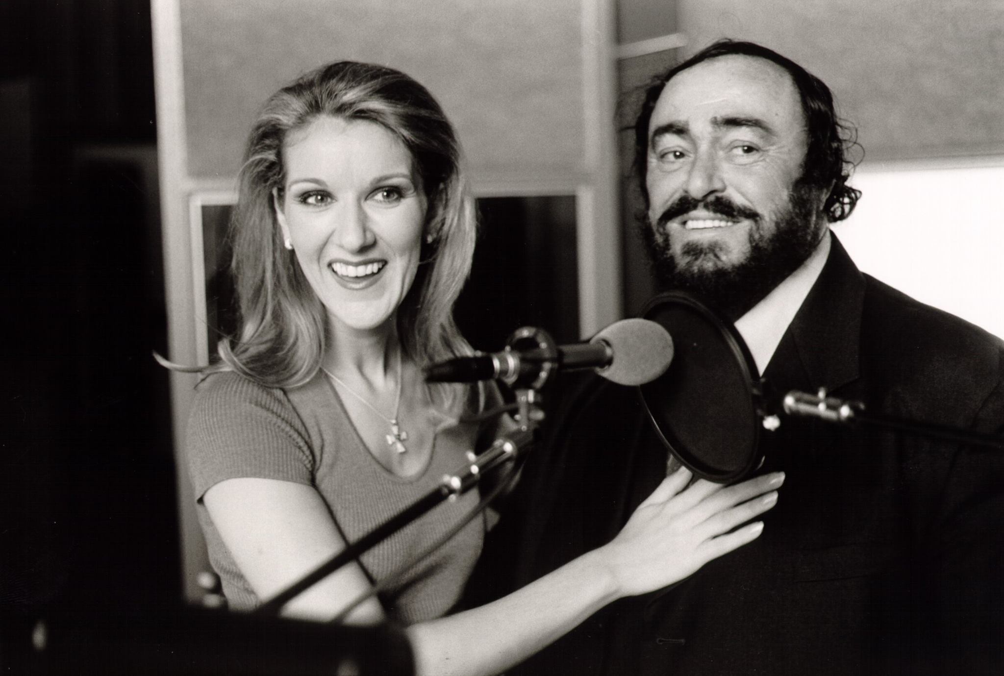 Luciano Pavarotti, Céline Dion | CelineDionWeb.com