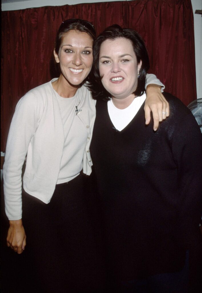 Céline Dion, Rosie O'Donnell (Credit: KMazur/WireImage)