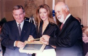Pierre Bourque, Céline Dion, René Angélil (Pierre Vidricaire / Le Journal de Montréal)