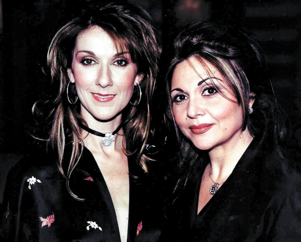 Céline Dion, Sonia Benezra (Archives Le Journal de Montréal, Gilles Lafrance)