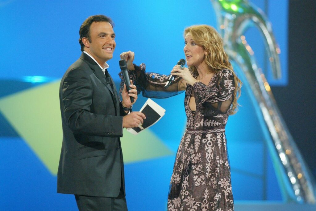 NIkos Aliagas, Céline Dion