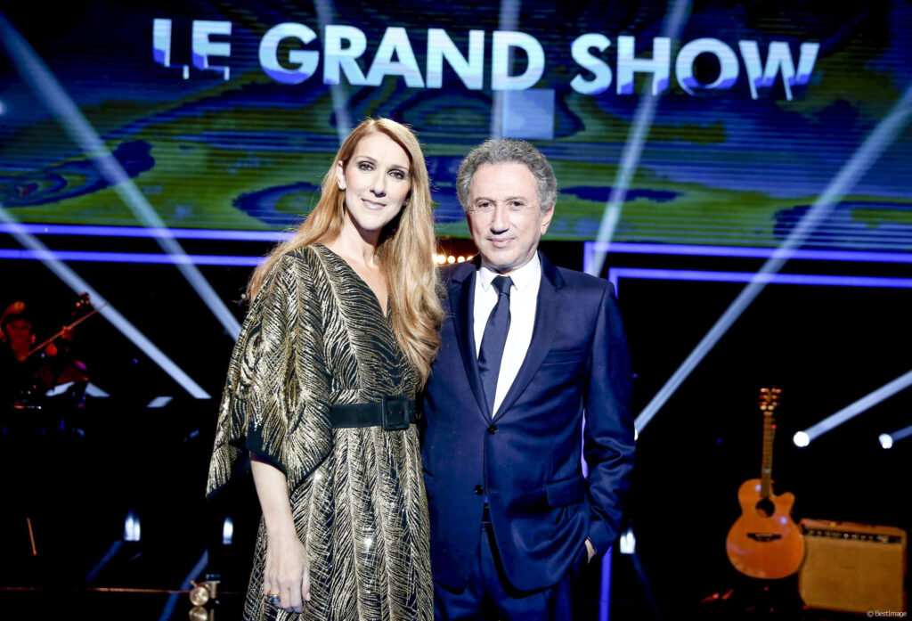 Céline Dion, Michel Drucker (© Dominique Jacovides / Bestimage)