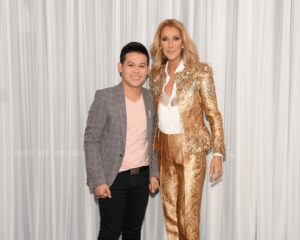 Marcelito Pomoy, Céline Dion (Photo Cashman)