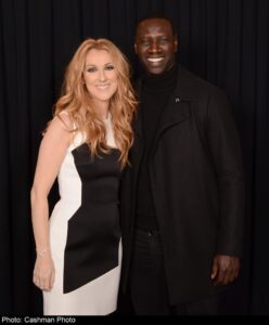 Céline Dion, Omar Sy (Photo: Cashman)