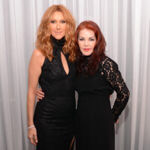 Céline Dion, Priscilla Beaulieu Presley (Photo: Cashman)