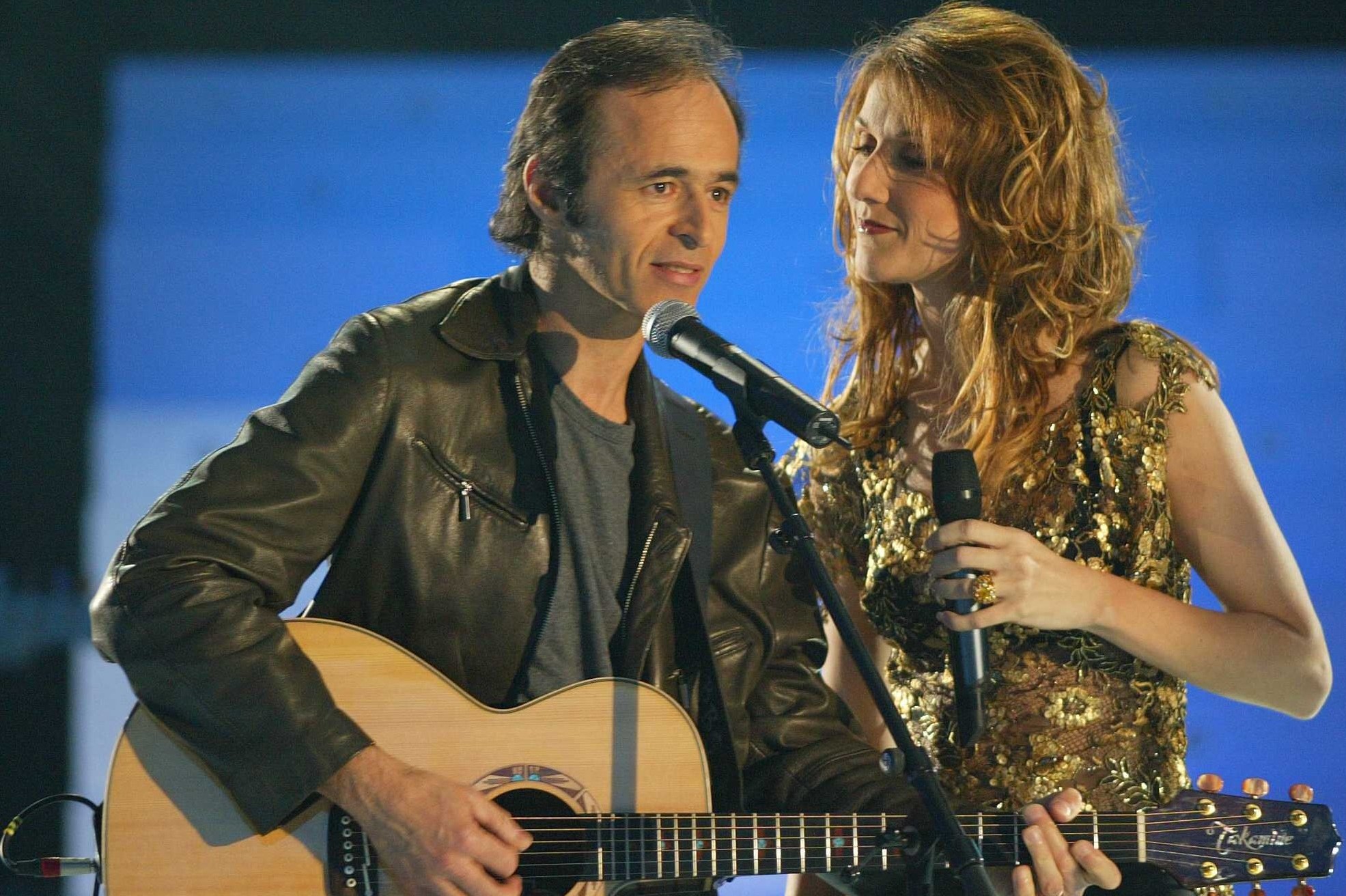 Celine Dion with Jean-Jacques Goldman