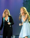 Céline Dion & Nanette Workman (© Journal de Montréal)