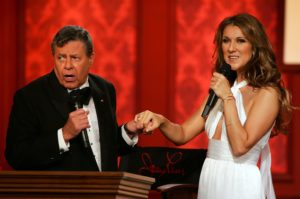 Céline Dion & Jerry Lewis (© Ethan Miller/Getty Images)