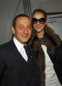 Gilles Mendel, Céline Dion (© Desiree Navarro/GAMMA)