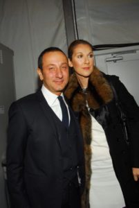 Gilles Mendel, Céline Dion (© Desiree Navarro/GAMMA)