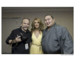 Gérard Schachmes, Céline Dion, Yokozuna Asashoryu (© Gérard Schachmes)