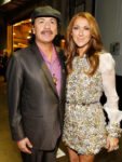 Céline Dion, Carlos Santana (© Christopher Polk/Getty Images North America)