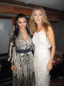 Kim Kardashian, Céline Dion (© Kim Kardashian)