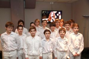 Céline Dion, Les Petits Chanteurs d'Asnières (© B. Carayon)