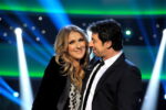 Céline Dion, Patrick Bruel (© Photo Collaboration spéciale, Marc CHAUMEIL)