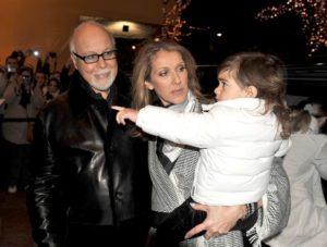 René Angélil, Céline Dion, Eddy (© Eliot Press/Bauer Griffin)