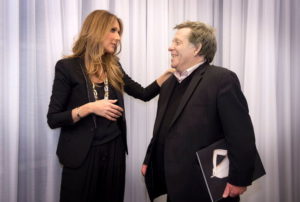 Céline Dion, Rodger Brulotte (© Le Journal de Montréal, Chantal Poirier)